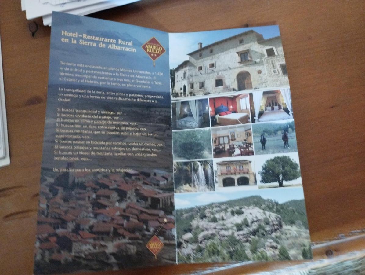 Hotel Rural Abuelo Rullo Terriente Dış mekan fotoğraf